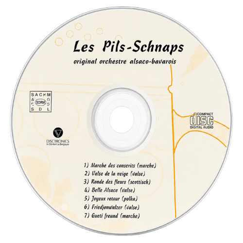Pochette de notre CD 1